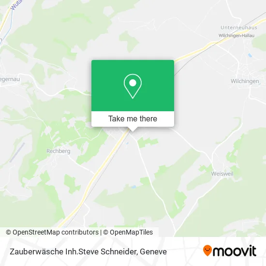 Zauberwäsche Inh.Steve Schneider map