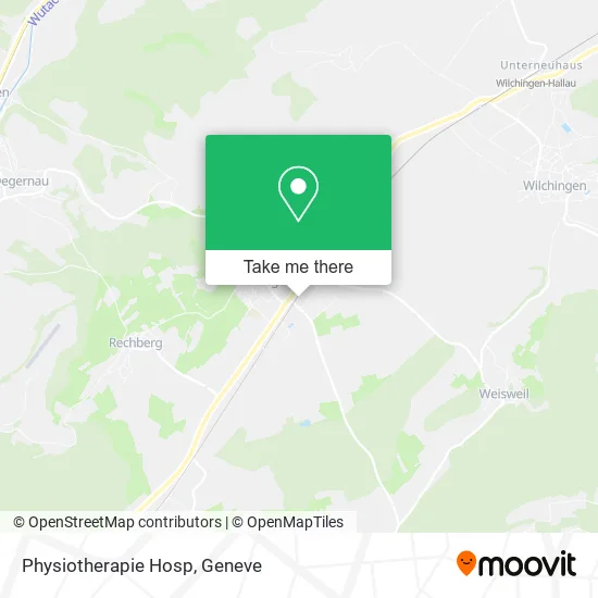 Physiotherapie Hosp map