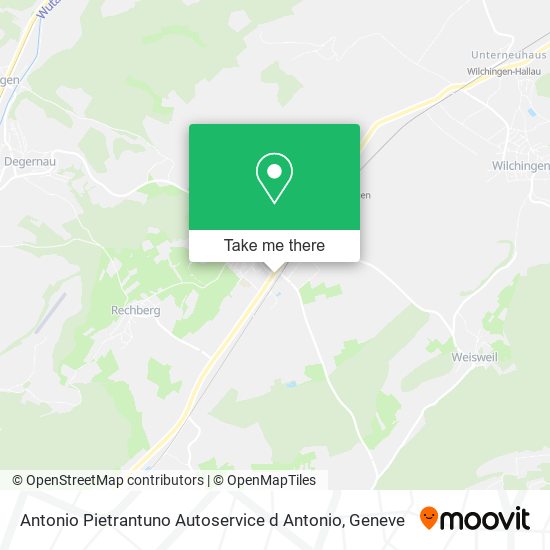 Antonio Pietrantuno Autoservice d Antonio map