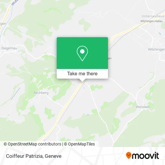 Coiffeur Patrizia map