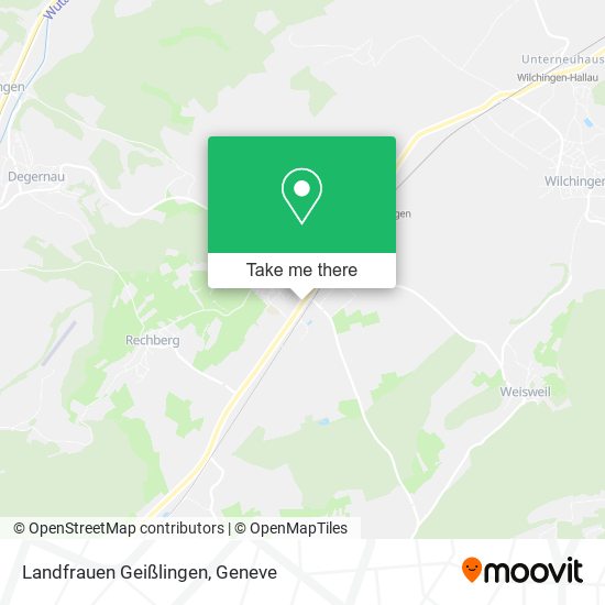 Landfrauen Geißlingen map