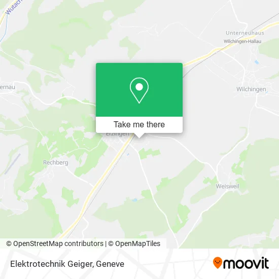 Elektrotechnik Geiger map