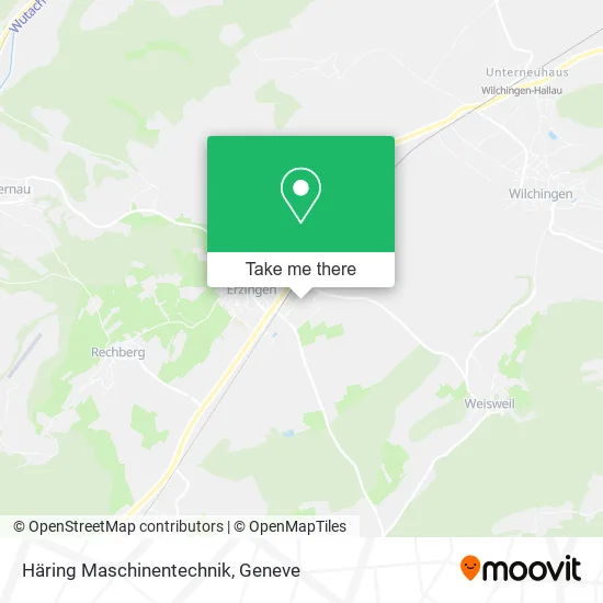 Häring Maschinentechnik map