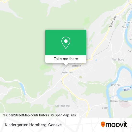 Kindergarten Homberg map