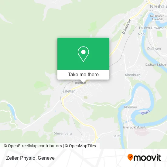 Zeller Physio map