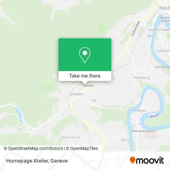 Homepage Atelier map