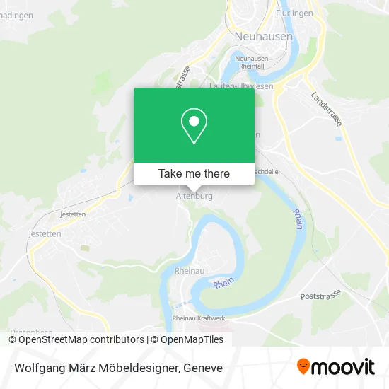 Wolfgang März Möbeldesigner plan