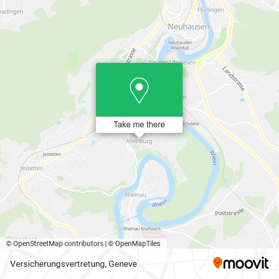 Versicherungsvertretung map