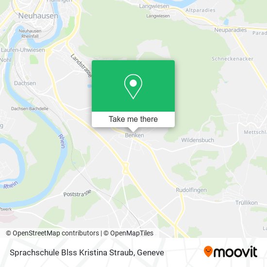 Sprachschule Blss Kristina Straub map