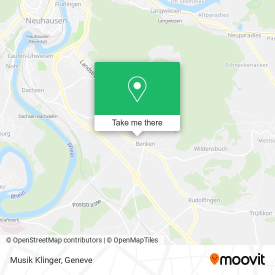 Musik Klinger map