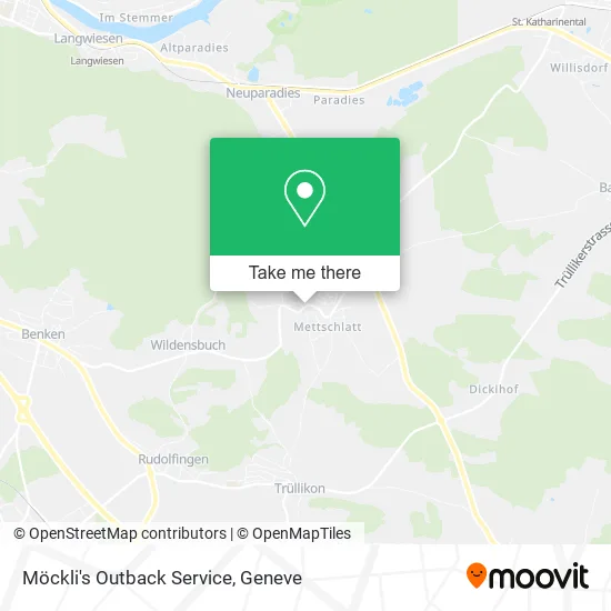 Möckli's Outback Service map