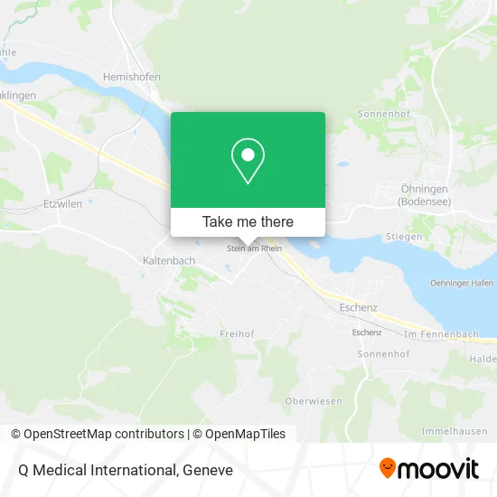 Q Medical International map