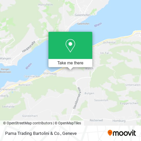 Pama Trading Bartolini & Co. map