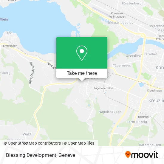 Blessing Development map