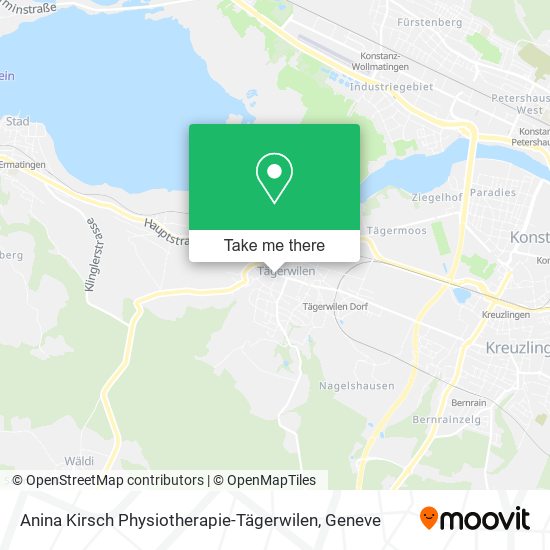 Anina Kirsch Physiotherapie-Tägerwilen map