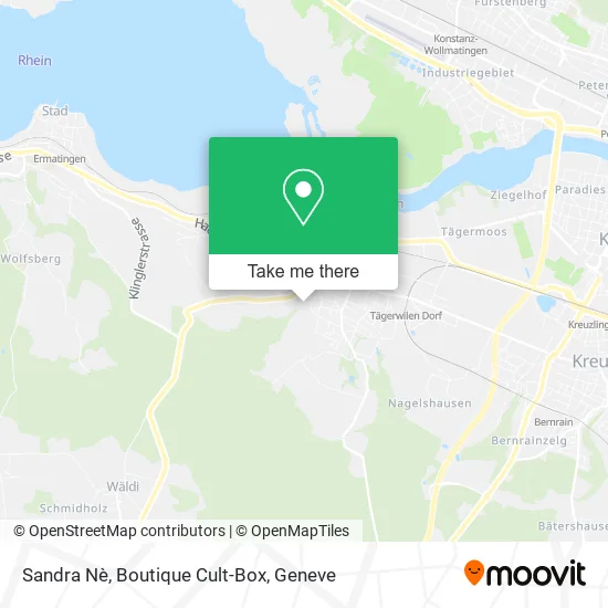 Sandra Nè, Boutique Cult-Box map