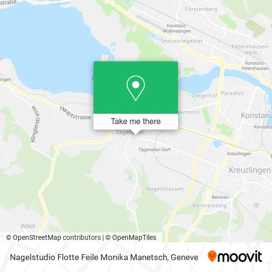 Nagelstudio Flotte Feile Monika Manetsch map