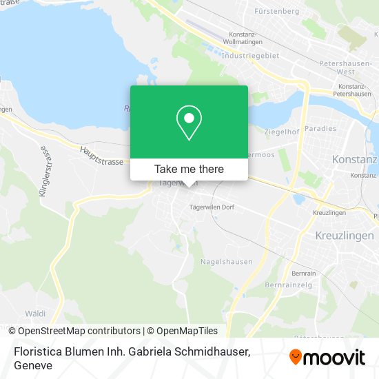 Floristica Blumen Inh. Gabriela Schmidhauser map