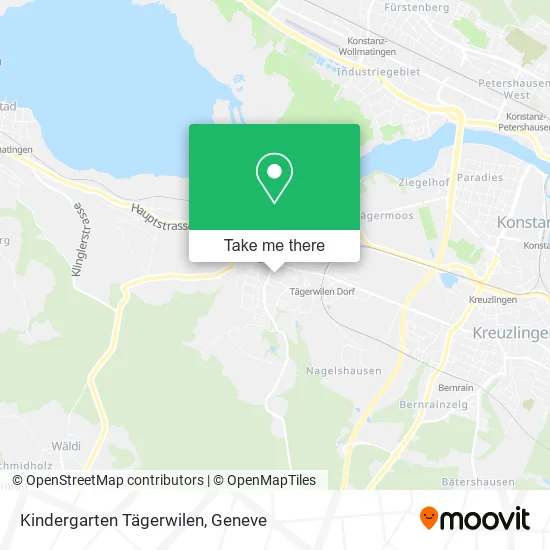 Kindergarten Tägerwilen map