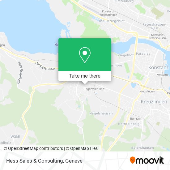 Hess Sales & Consulting map