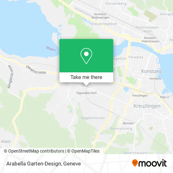 Arabella Garten-Design map
