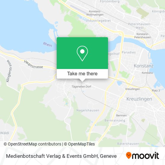 Medienbotschaft Verlag & Events GmbH map