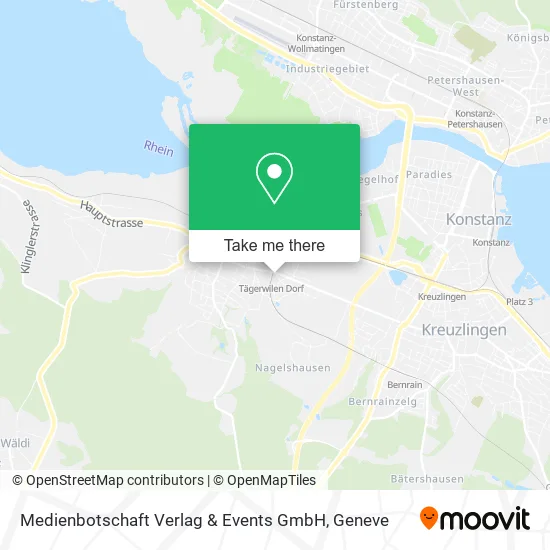 Medienbotschaft Verlag & Events GmbH map