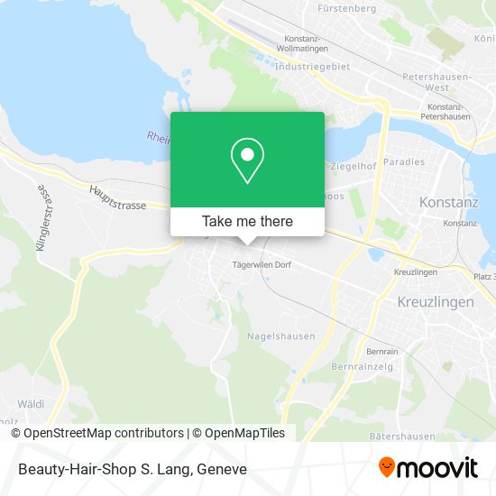 Beauty-Hair-Shop S. Lang map