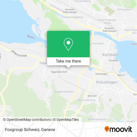 Foxgroup Schweiz map