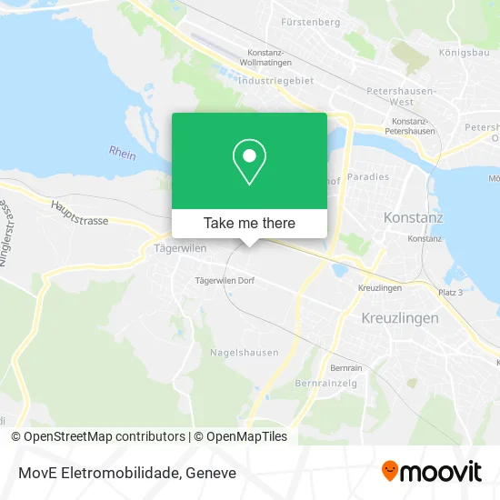 MovE Eletromobilidade map