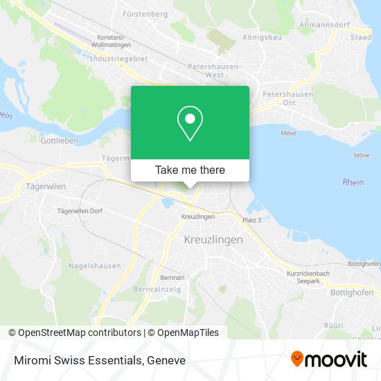 Miromi Swiss Essentials map