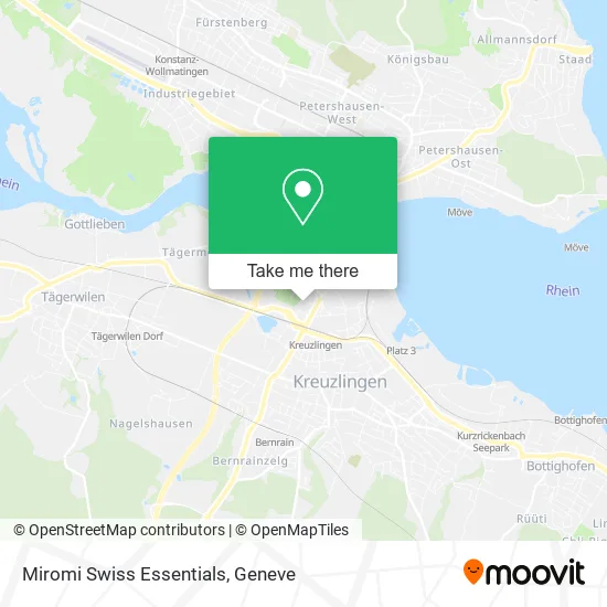 Miromi Swiss Essentials map
