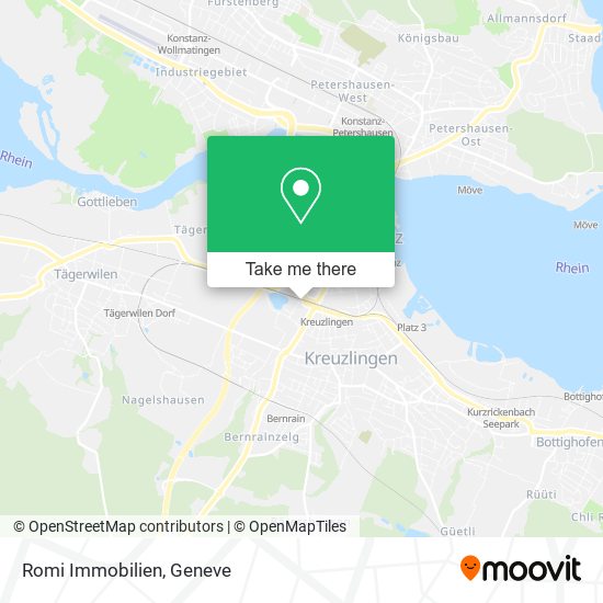 Romi Immobilien map