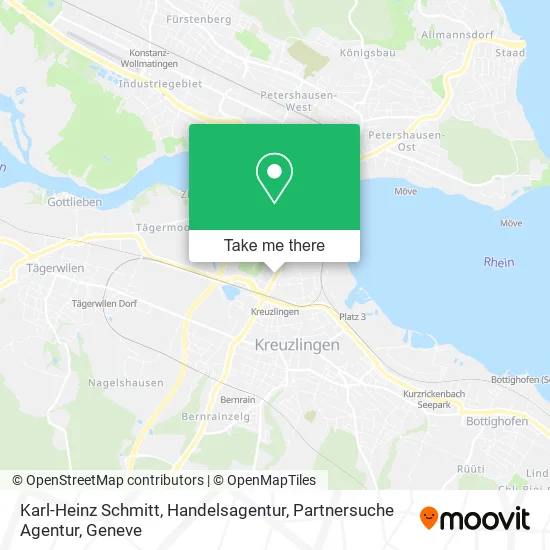 Karl-Heinz Schmitt, Handelsagentur, Partnersuche Agentur map