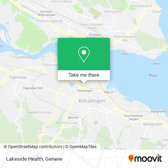 Lakeside Health map