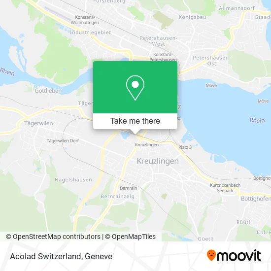 Acolad Switzerland map