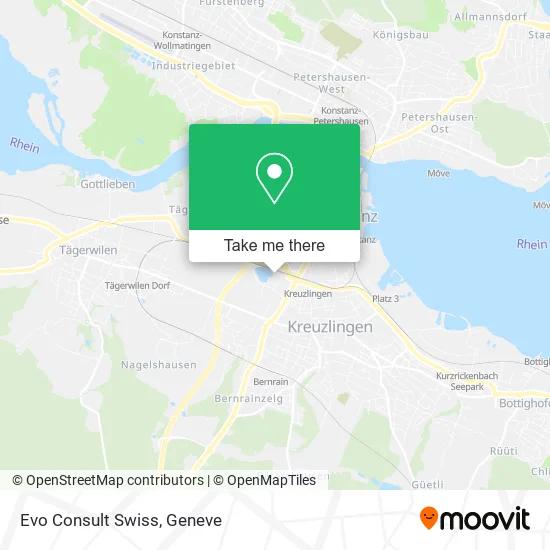 Evo Consult Swiss map