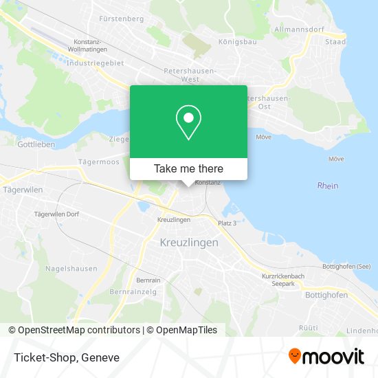 Ticket-Shop map