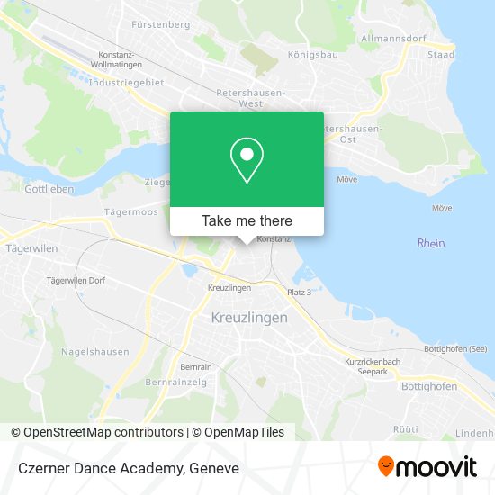 Czerner Dance Academy map