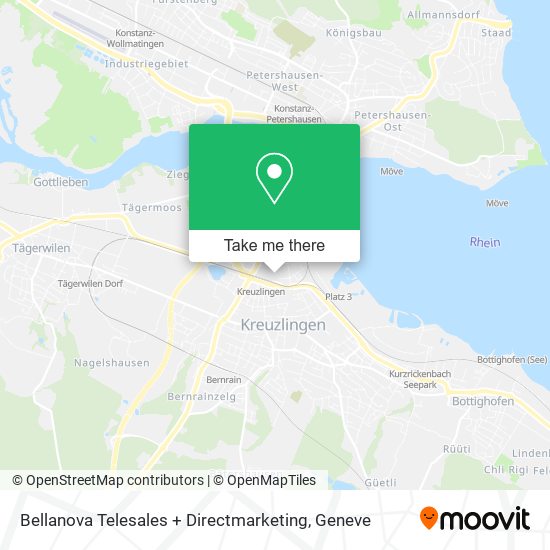 Bellanova Telesales + Directmarketing map