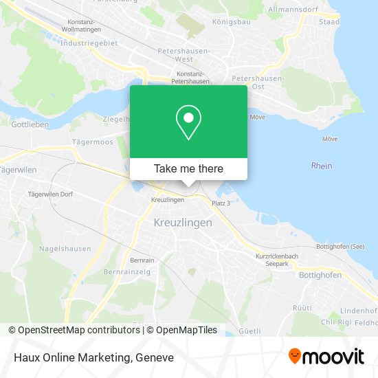 Haux Online Marketing map