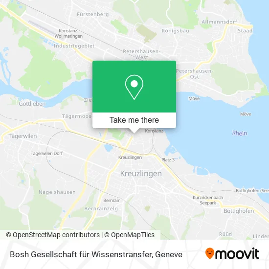 Bosh Gesellschaft für Wissenstransfer map