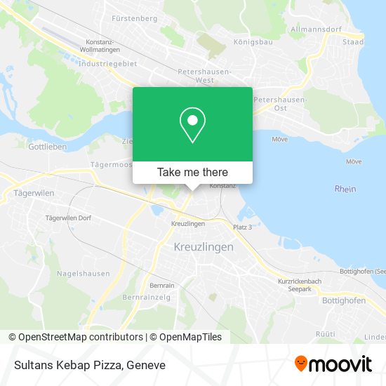 Sultans Kebap Pizza map