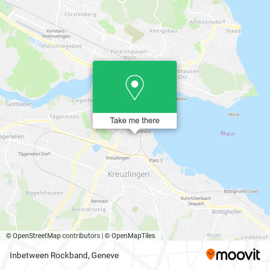Inbetween Rockband map