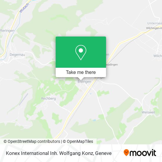 Konex International Inh. Wolfgang Konz map