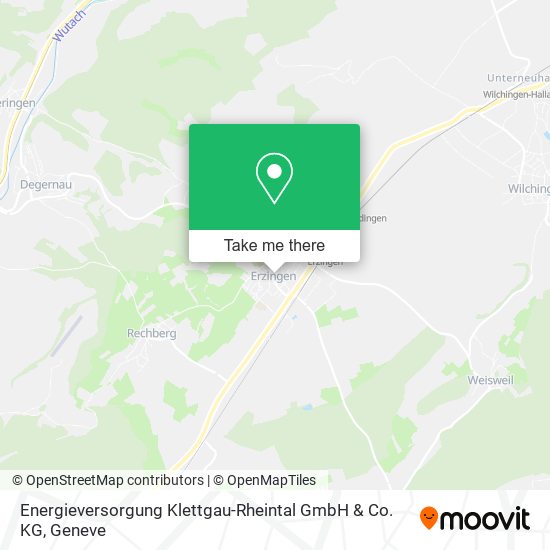 Energieversorgung Klettgau-Rheintal GmbH & Co. KG map