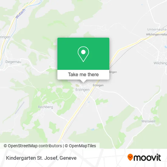 Kindergarten St. Josef map