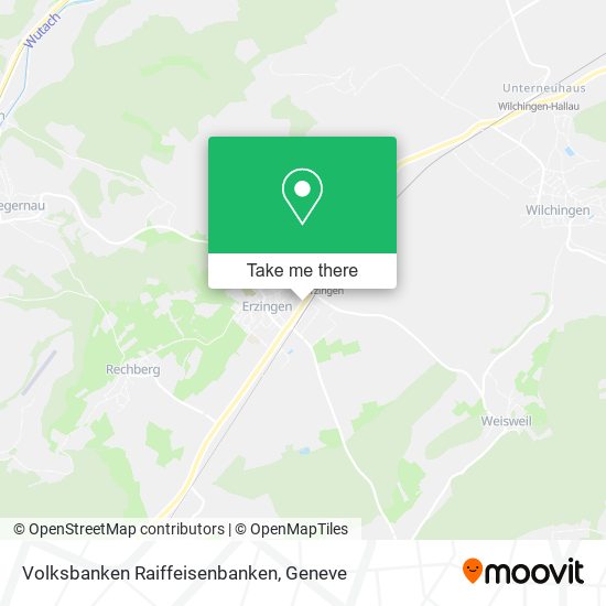 Volksbanken Raiffeisenbanken map