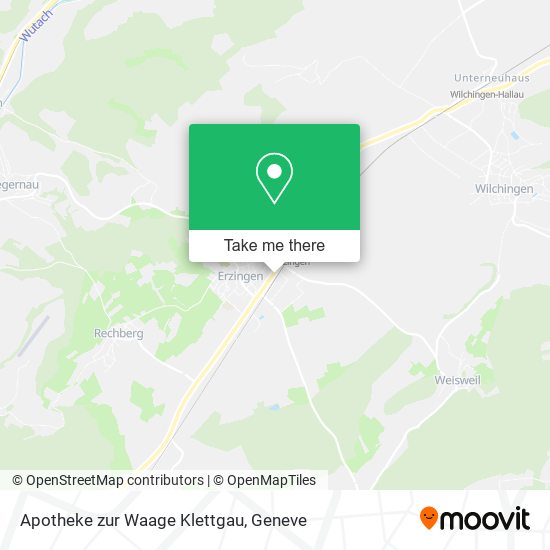 Apotheke zur Waage Klettgau map