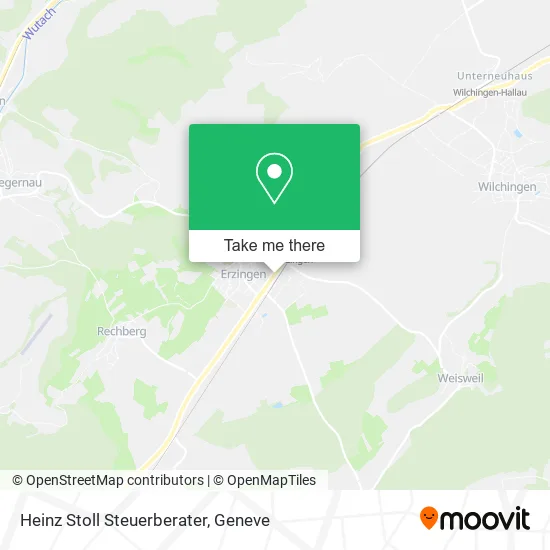 Heinz Stoll Steuerberater map